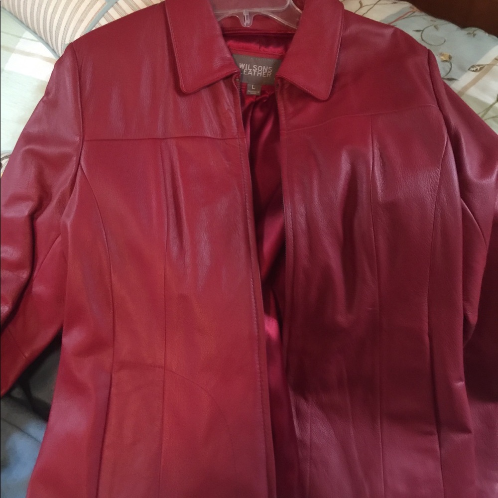 Leather jacket